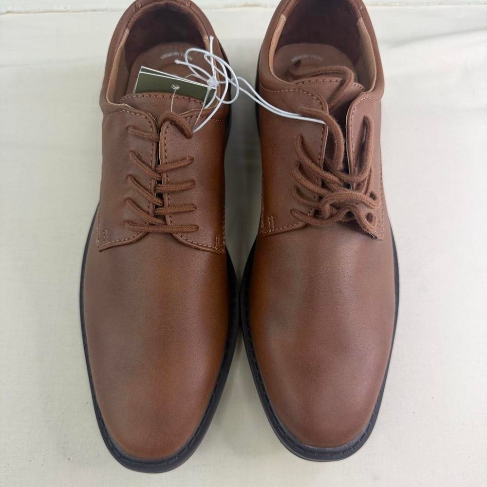 Goodfellow & Co men's brown lace-up dress shoes in size 8
